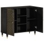 vidaXL Beistellschrank 90x33x75 cm Massivholz Mango vidaXL Beistellschrank 90x33x75 cm Massivholz Mango