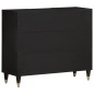 vidaXL Beistellschrank 90x33x75 cm Massivholz Mango vidaXL Beistellschrank 90x33x75 cm Massivholz Mango