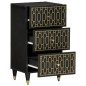 vidaXL Beistellschrank 40x33x75 cm Massivholz Mango vidaXL Beistellschrank 40x33x75 cm Massivholz Mango