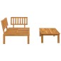 vidaXL 2-tlg. Garten-Sofagarnitur aus Paletten Massivholz Akazie vidaXL 2-tlg. Garten-Sofagarnitur aus Paletten Massivholz Akazie