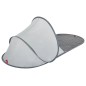 vidaXL Strandzelt Grau Pop-Up Wasserdicht vidaXL Strandzelt Grau Pop-Up Wasserdicht