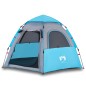 vidaXL Campingzelt 4 Personen Blau Quick Release vidaXL Campingzelt 4 Personen Blau Quick Release