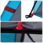 vidaXL Campingzelt 4 Personen Blau Quick Release vidaXL Campingzelt 4 Personen Blau Quick Release