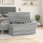 vidaXL Truhe Grau Sonoma 100x42x46 cm Holzwerkstoff vidaXL Truhe Grau Sonoma 100x42x46 cm Holzwerkstoff