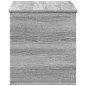 vidaXL Truhe Grau Sonoma 100x42x46 cm Holzwerkstoff vidaXL Truhe Grau Sonoma 100x42x46 cm Holzwerkstoff