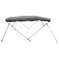vidaXL 4-Bow Bimini-Top mit Mesh-Seitenteilen 243x(170-182)x137 cm vidaXL 4-Bow Bimini-Top mit Mesh-Seitenteilen 243x(170-182)x137 cm