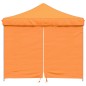 vidaXL Partyzelt Faltbar Pop-Up mit 4 Seitenteilen Orange vidaXL Partyzelt Faltbar Pop-Up mit 4 Seitenteilen Orange