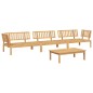 vidaXL 4-tlg. Garten-Sofagarnitur aus Paletten Massivholz Akazie vidaXL 4-tlg. Garten-Sofagarnitur aus Paletten Massivholz Akazie