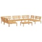vidaXL 6-tlg. Garten-Sofagarnitur aus Paletten Massivholz Akazie vidaXL 6-tlg. Garten-Sofagarnitur aus Paletten Massivholz Akazie