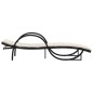 vidaXL Sonnenliegen 2 Stk. mit Auflagen Schwarz Poly Rattan vidaXL Sonnenliegen 2 Stk. mit Auflagen Schwarz Poly Rattan