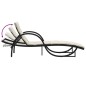 vidaXL Sonnenliegen 2 Stk. mit Auflagen Schwarz Poly Rattan vidaXL Sonnenliegen 2 Stk. mit Auflagen Schwarz Poly Rattan