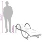 vidaXL Sonnenliegen 2 Stk. mit Auflagen Beige Poly Rattan vidaXL Sonnenliegen 2 Stk. mit Auflagen Beige Poly Rattan