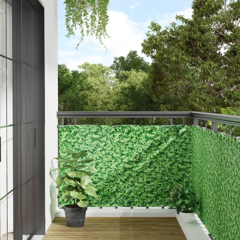 vidaXL Garten-Sichtschutz Pflanzen-Optik Grün 400x90 cm PVC vidaXL Garten-Sichtschutz Pflanzen-Optik Grün 400x90 cm PVC