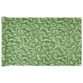 vidaXL Garten-Sichtschutz Pflanzen-Optik Grün 400x90 cm PVC
