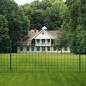 vidaXL Metallzaun Stahl 20 x 1,2 m Grün vidaXL Metallzaun Stahl 20 x 1,2 m Grün