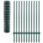 vidaXL Metallzaun Stahl 20 x 1,2 m Grün vidaXL Metallzaun Stahl 20 x 1,2 m Grün