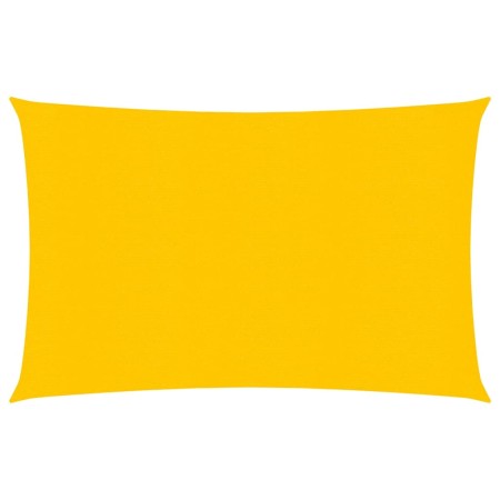 vidaXL Sonnensegel 160 g/m² Rechteckig Gelb 2x3 m HDPE