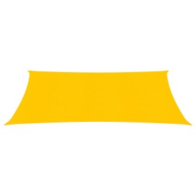 vidaXL Sonnensegel 160 g/m² Rechteckig Gelb 2x3 m HDPE
