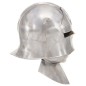 vidaXL Mittelalterlicher Ritterhelm Antik Replik LARP Silbern Stahl vidaXL Mittelalterlicher Ritterhelm Antik Replik LARP Silbern Stahl