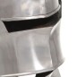 vidaXL Mittelalterlicher Ritterhelm Antik Replik LARP Silbern Stahl vidaXL Mittelalterlicher Ritterhelm Antik Replik LARP Silbern Stahl