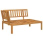 vidaXL 5-tlg. Garten-Sofagarnitur aus Paletten Massivholz Akazie vidaXL 5-tlg. Garten-Sofagarnitur aus Paletten Massivholz Akazie