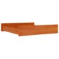 vidaXL Bettschubladen 2 Stk. Wachsbraun Massivholz Kiefer vidaXL Bettschubladen 2 Stk. Wachsbraun Massivholz Kiefer