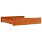 vidaXL Bettschubladen 2 Stk. Wachsbraun Massivholz Kiefer vidaXL Bettschubladen 2 Stk. Wachsbraun Massivholz Kiefer