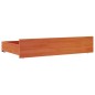 vidaXL Bettschubladen 4 Stk. Wachsbraun Massivholz Kiefer vidaXL Bettschubladen 4 Stk. Wachsbraun Massivholz Kiefer