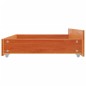 vidaXL Bettschubladen 4 Stk. Wachsbraun Massivholz Kiefer vidaXL Bettschubladen 4 Stk. Wachsbraun Massivholz Kiefer