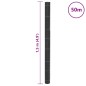 vidaXL Unkrautvlies Schwarz 1,5x50 m PP vidaXL Unkrautvlies Schwarz 1,5x50 m PP