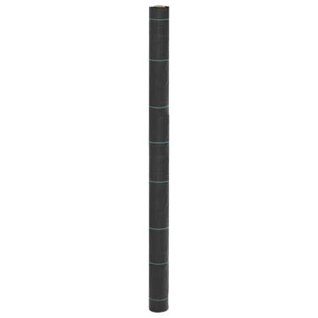 vidaXL Unkrautvlies Schwarz 1,5x10 m PP