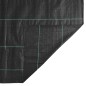 vidaXL Unkrautvlies Schwarz 2x10 m PP vidaXL Unkrautvlies Schwarz 2x10 m PP