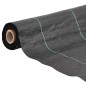 vidaXL Unkrautvlies Schwarz 4x25 m PP vidaXL Unkrautvlies Schwarz 4x25 m PP
