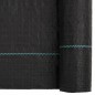 vidaXL Unkrautvlies Schwarz 4x25 m PP vidaXL Unkrautvlies Schwarz 4x25 m PP