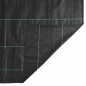vidaXL Unkrautvlies Schwarz 4x25 m PP vidaXL Unkrautvlies Schwarz 4x25 m PP
