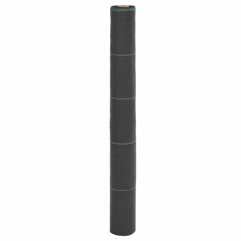 vidaXL Unkrautvlies Schwarz 1x25 m PP vidaXL Unkrautvlies Schwarz 1x25 m PP