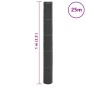 vidaXL Unkrautvlies Schwarz 1x25 m PP vidaXL Unkrautvlies Schwarz 1x25 m PP
