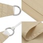 vidaXL Sonnensegel Beige 7x5x5 m 100% Polyester Oxford vidaXL Sonnensegel Beige 7x5x5 m 100% Polyester Oxford