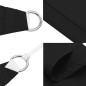 vidaXL Sonnensegel Schwarz 2x2x2 m 100% Polyester Oxford vidaXL Sonnensegel Schwarz 2x2x2 m 100% Polyester Oxford