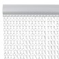 vidaXL Türvorhang aus Ketten 80x201 cm Aluminium vidaXL Türvorhang aus Ketten 80x201 cm Aluminium