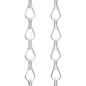 vidaXL Türvorhang aus Ketten 80x201 cm Aluminium vidaXL Türvorhang aus Ketten 80x201 cm Aluminium
