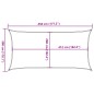vidaXL Sonnensegel Sandfarbe 4,5x3 m 100% Polyester Oxford vidaXL Sonnensegel Sandfarbe 4,5x3 m 100% Polyester Oxford