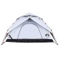 vidaXL Kuppel-Campingzelt 5 Personen Weiß Verdunkelt Quick Release vidaXL Kuppel-Campingzelt 5 Personen Weiß Verdunkelt Quick Release