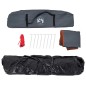 vidaXL Kuppel-Campingzelt 4 Personen Grau und Orange Quick Release vidaXL Kuppel-Campingzelt 4 Personen Grau und Orange Quick Release