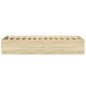 vidaXL Bettgestell Sonoma-Eiche 90x200 cm Holzwerkstoff vidaXL Bettgestell Sonoma-Eiche 90x200 cm Holzwerkstoff