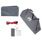 vidaXL Tarp Grau und Orange 420x440 cm Wasserdicht vidaXL Tarp Grau und Orange 420x440 cm Wasserdicht