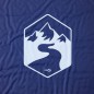vidaXL Selbstaufblasende Isomatte mit Kissen Marineblau vidaXL Selbstaufblasende Isomatte mit Kissen Marineblau