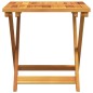 vidaXL Gartentisch Klappbar 50x50x50 cm Massivholz Akazie vidaXL Gartentisch Klappbar 50x50x50 cm Massivholz Akazie
