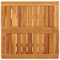 vidaXL Gartentisch Klappbar 50x50x50 cm Massivholz Akazie vidaXL Gartentisch Klappbar 50x50x50 cm Massivholz Akazie