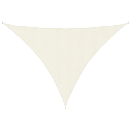 vidaXL Sonnensegel Creme 7x5x5 m 100% Polyester Oxford